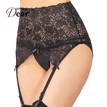 Comeondear Women Garter Stocking belt High-waisted Floral Sexy Stockings Lace Transparent Suspender Plus Size Lingerie PA5159
Comeondear Women Garter Stocking belt High-waisted Floral Sexy Stockings Lace Transparent Suspender Plus Size Lingerie PA5159