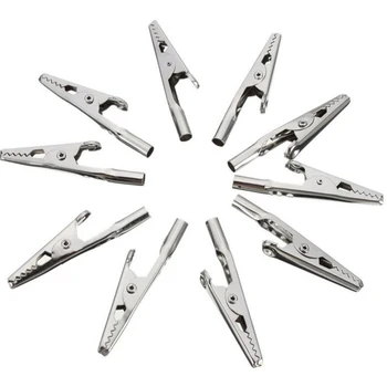 DANIU New Arrival 10Pcs Iron Alligator Crocodile Test Clips Cable Lead Screw Fixing Hot Sale
DANIU New Arrival 10Pcs Iron Alligator Crocodile Test Clips Cable Lead Screw Fixing Hot Sale