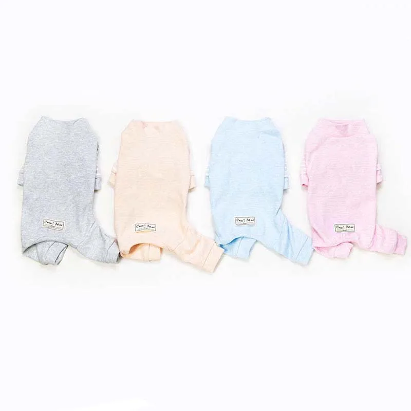 High Quality Soft Cotton Dog Pajamas Casual Comfortable Dog Jumpsuit for Small Dogs Spring Autumn Warm Dogs Pets Clothing 10A
High Quality Soft Cotton Dog Pajamas Casual Comfortable Dog Jumpsuit for Small Dogs Spring Autumn Warm Dogs Pets Clothing 10A