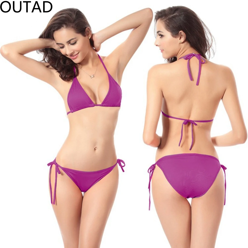 OUTAD 5 Colors Summer Women Sexy Low Waist Bikini Swimwear Padded Triangle Bikini Bikini Set Swimsuit free shipping
OUTAD 5 Colors Summer Women Sexy Low Waist Bikini Swimwear Padded Triangle Bikini Bikini Set Swimsuit free shipping