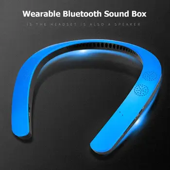 Alloyseed Wearable Neckband Wireless Mini Surround Sound Stereo Bluetooth Speaker MP3 Music Palyer Headset Sport Earphone
Alloyseed Wearable Neckband Wireless Mini Surround Sound Stereo Bluetooth Speaker MP3 Music Palyer Headset Sport Earphone
