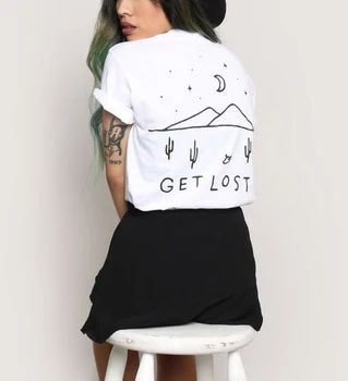 Get Lost Funny Slogan Women Fashion Tree Graphic 90 Girl Style T-shirt Grunge Aesthetic Tumblr Tops Goth Art Shirt
Get Lost Funny Slogan Women Fashion Tree Graphic 90 Girl Style T-shirt Grunge Aesthetic Tumblr Tops Goth Art Shirt