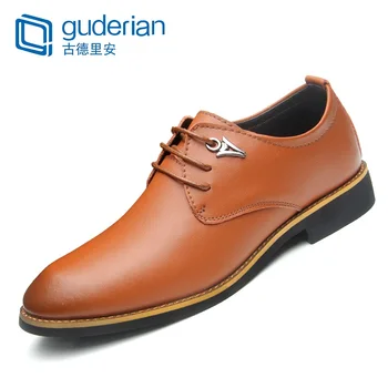 GUDERIAN New 2019 Men Business Formal Dress Shoes Fashion PU Leather Casual Shoes Men Lace-Up Breathable Wedding Shoes Men
GUDERIAN New 2019 Men Business Formal Dress Shoes Fashion PU Leather Casual Shoes Men Lace-Up Breathable Wedding Shoes Men
