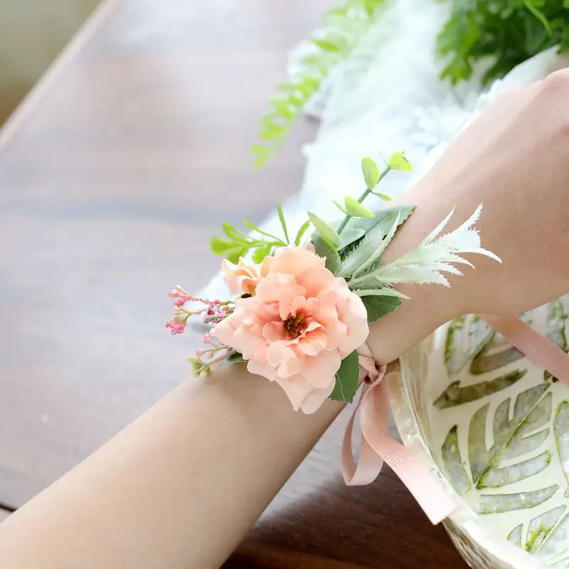 2019 New Arrival Corsage Wrist Band Corsages For Wedding Purple Pearls Flowers Bracelet Accessories Prom Hands Pink
2019 New Arrival Corsage Wrist Band Corsages For Wedding Purple Pearls Flowers Bracelet Accessories Prom Hands Pink