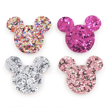 20Pcs Mix Colors Glitter Leather Pads Baby Girls Hair Accessories Sequins Mouse Head Appliqued for BB Clip Decoration K55
20Pcs Mix Colors Glitter Leather Pads Baby Girls Hair Accessories Sequins Mouse Head Appliqued for BB Clip Decoration K55
