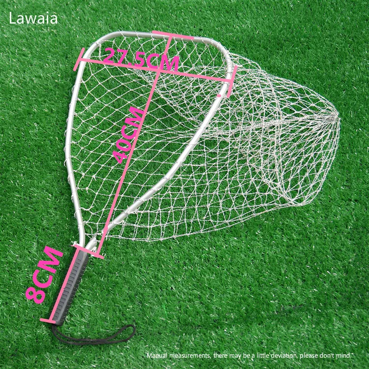 Lawaia Fly Fishing Net Aluminium Ring Landing Netting Short Handles Transfer Network Nylon Telescopic Hand Fish Net Fishing Tool
Lawaia Fly Fishing Net Aluminium Ring Landing Netting Short Handles Transfer Network Nylon Telescopic Hand Fish Net Fishing Tool