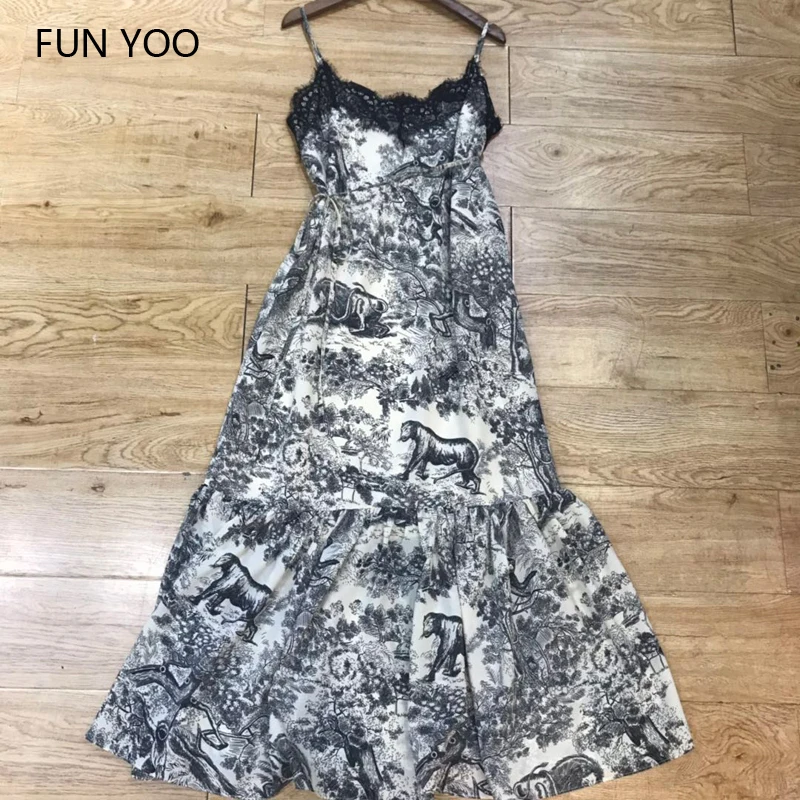 2019 Summer Female Beach Style Print Dress Halter Ankle-Length Sleeveless Loose Dress
2019 Summer Female Beach Style Print Dress Halter Ankle-Length Sleeveless Loose Dress