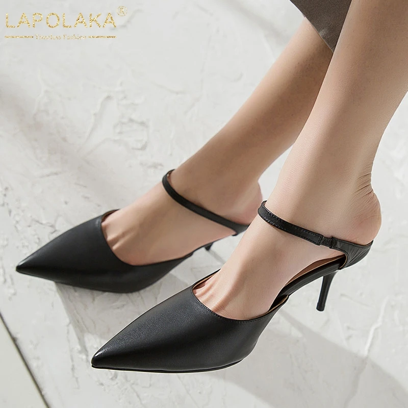 Lapolaka Fashion Party Sexy Elegant Women Shoes Genuine Leather Pointed Toe Summer High Heels Sandals Shoes Woman
Lapolaka Fashion Party Sexy Elegant Women Shoes Genuine Leather Pointed Toe Summer High Heels Sandals Shoes Woman