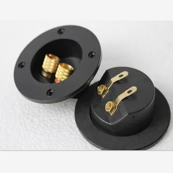 10pcs/lot round speaker terminal double binding post input plate for home audio car speaker audio DIY
10pcs/lot round speaker terminal double binding post input plate for home audio car speaker audio DIY