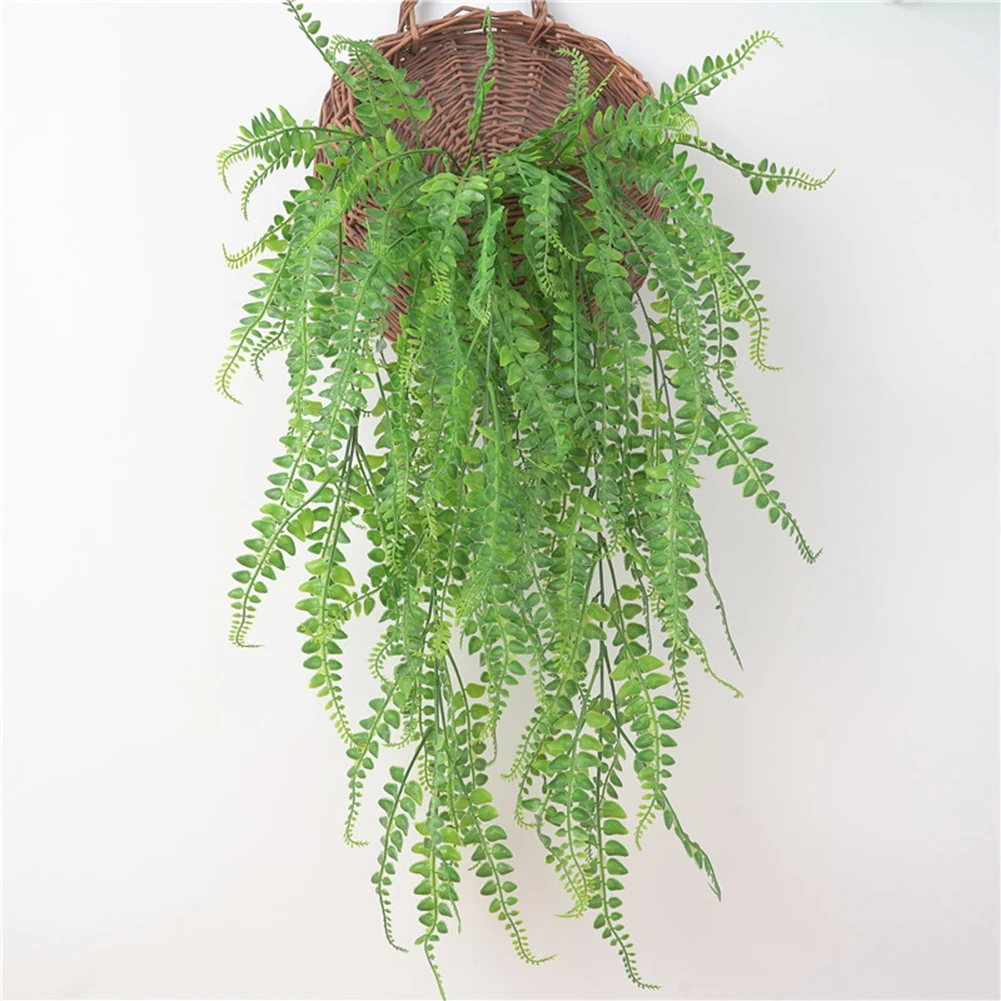 

Artificial Green Eucalyptus Garland Leaves Vine Fake Vines Rattan Artificial Plants Ivy Wreath For Wedding Home Wall Decoration