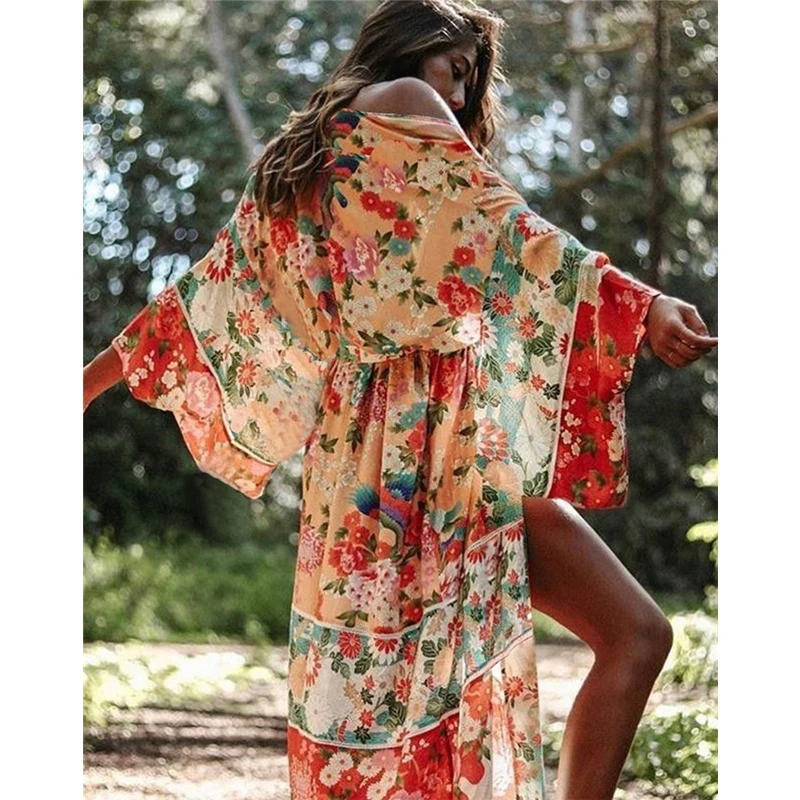 Swimwear Women Beach Dress Sexy Floral Ktfan Sarong Bikini Cover-ups Wrap Pareo Beach Cover up Robe De Plage
Swimwear Women Beach Dress Sexy Floral Ktfan Sarong Bikini Cover-ups Wrap Pareo Beach Cover up Robe De Plage
