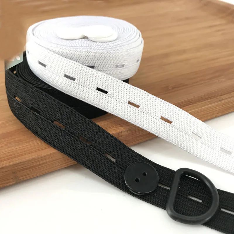 29Meters/roll 15/20/25MM DIY Sewing Accessories Button Hole Knit Elastic Bands Ribbon Tape White/Black Wire Webbing
29Meters/roll 15/20/25MM DIY Sewing Accessories Button Hole Knit Elastic Bands Ribbon Tape White/Black Wire Webbing
