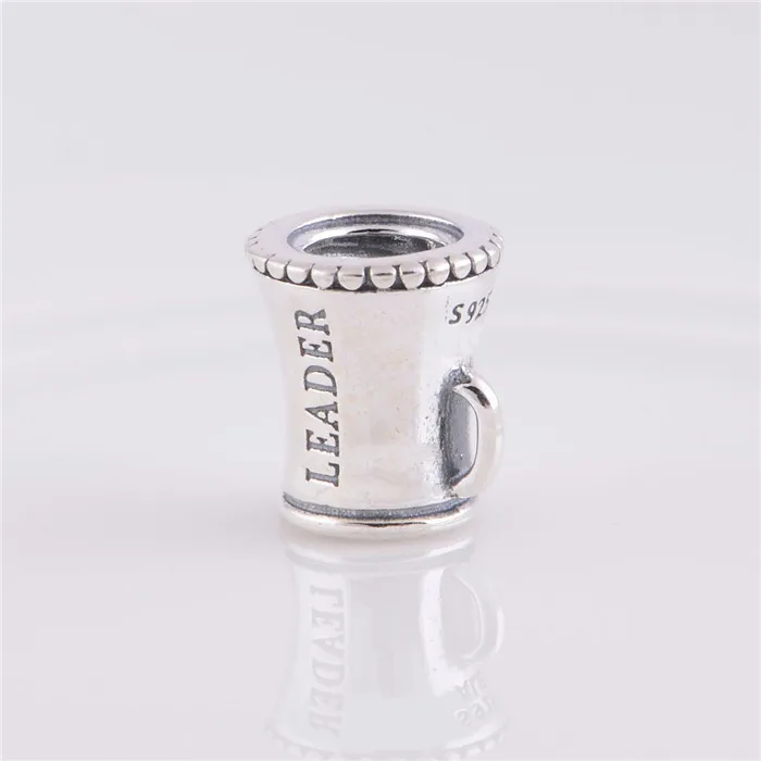 New 100% Genuine 925 Sterling Silver Coffee Cup Charm Beads With Thread Hole Stamped LEADER CHEER DIY Fits Brand Bracelet
New 100% Genuine 925 Sterling Silver Coffee Cup Charm Beads With Thread Hole Stamped LEADER CHEER DIY Fits Brand Bracelet