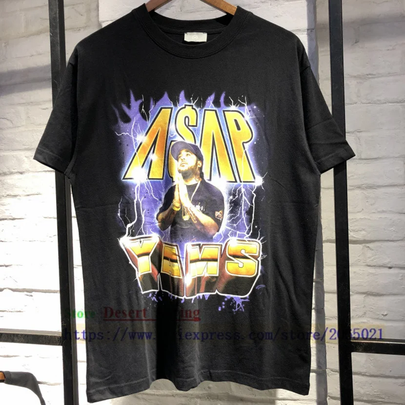 2019 ASAP Rocky T shirt Men Summer Style B Quality Fashion Casual ASAP Rocky Top Tees Noah t-shirts
2019 ASAP Rocky T shirt Men Summer Style B Quality Fashion Casual ASAP Rocky Top Tees Noah t-shirts