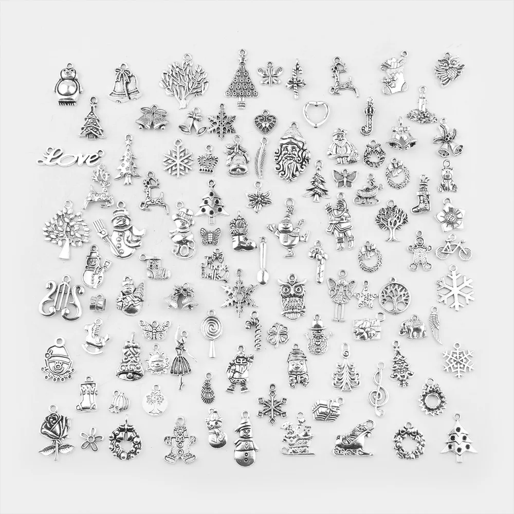 100 pcs Mixed Charms Antique Silver Plating Jesus Christ Spacer Zinc Alloy Pendant Charms For DIY Accessories Handmade pendant
100 pcs Mixed Charms Antique Silver Plating Jesus Christ Spacer Zinc Alloy Pendant Charms For DIY Accessories Handmade pendant