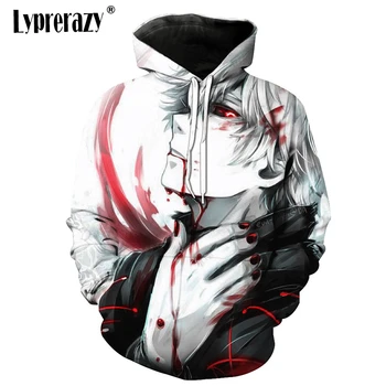 Lyprerazy Hoodies Classic Anime Hoodie 3D Sweatshirt Tokyo Ghoul Harajuku Hip Hop Men Women Casual Clothing Dropshipping
Lyprerazy Hoodies Classic Anime Hoodie 3D Sweatshirt Tokyo Ghoul Harajuku Hip Hop Men Women Casual Clothing Dropshipping