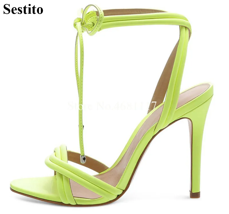 Summer new sexy ankle strap sandals female fine with fluorescent green straps pink open toe high heels sandals
Summer new sexy ankle strap sandals female fine with fluorescent green straps pink open toe high heels sandals