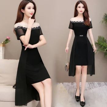 Plus Size 4xl Fashion Women's Dresses Vestido De Festa Chic Midi Dress Ukraine Vestidos Vogue Stitching Summer Dress Robes Femme
Plus Size 4xl Fashion Women's Dresses Vestido De Festa Chic Midi Dress Ukraine Vestidos Vogue Stitching Summer Dress Robes Femme