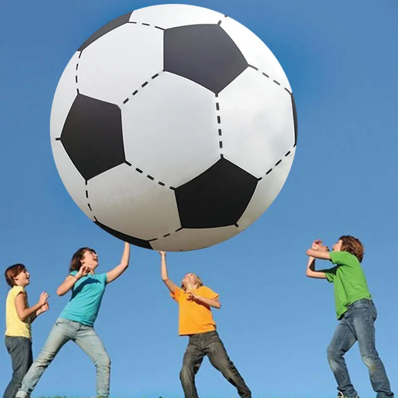 Giant Water Toys Inflatable Beach Ball 130cm Inflated Football Children Outdoor Fun Sport Toys Summer Swimming Pool Party Favor (4)