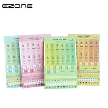 EZONE 8 Sheets Handbook Index Stickers Monthly Weekly Planner Schedule Planner Agenda DIY Scrapbooking Mark Stickers Stationery
EZONE 8 Sheets Handbook Index Stickers Monthly Weekly Planner Schedule Planner Agenda DIY Scrapbooking Mark Stickers Stationery
