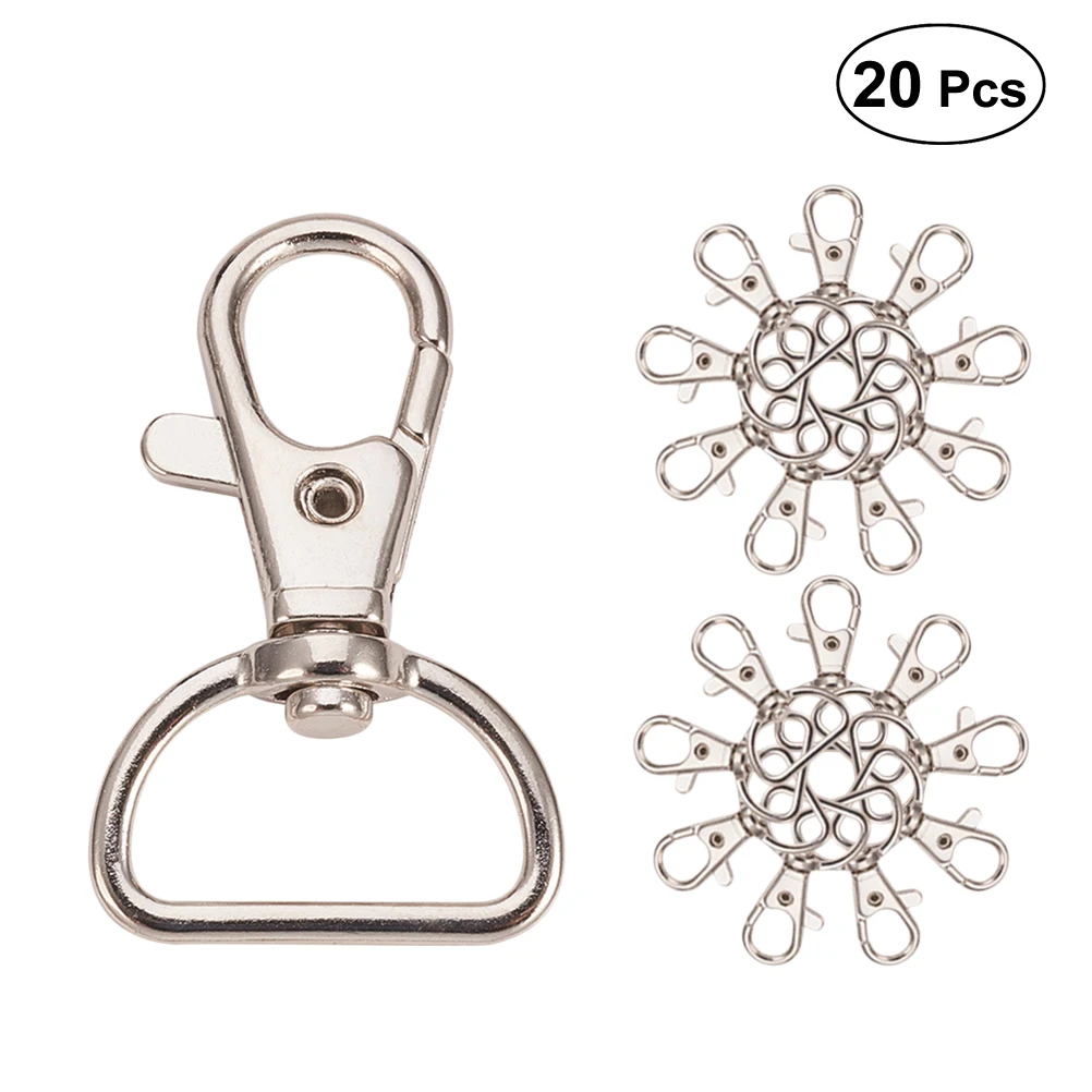 20 Packs Portable Metal Plating Nickel-free DIY Tag Quick Clips for Pet Handmade Keychain DIY Tag Quick Clips
20 Packs Portable Metal Plating Nickel-free DIY Tag Quick Clips for Pet Handmade Keychain DIY Tag Quick Clips