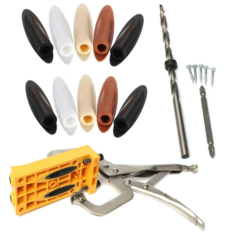 Pocket Hole Drill Jig Slant Hole Jig Locator Guide Kit Woodworking Tool Portable
Pocket Hole Drill Jig Slant Hole Jig Locator Guide Kit Woodworking Tool Portable