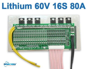 SuPower 16S 57.6V 59.2V 60V 80A Li-ion Lithium LiPo Battery BMS Management System Balance PCB IC Chip Protection Circuit Board
SuPower 16S 57.6V 59.2V 60V 80A Li-ion Lithium LiPo Battery BMS Management System Balance PCB IC Chip Protection Circuit Board