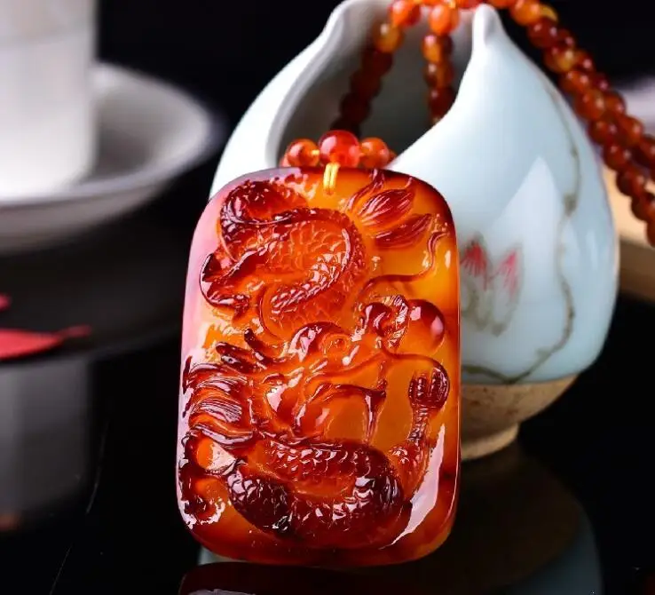 High quality natural honey wax red jadeite dragon brand jadeite Necklace Pendant dragon and jades Phoenix Pendant
High quality natural honey wax red jadeite dragon brand jadeite Necklace Pendant dragon and jades Phoenix Pendant