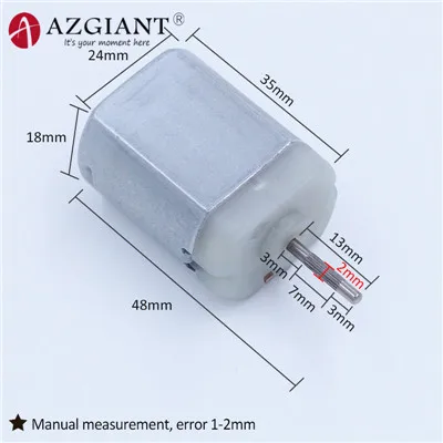 FC-280 Car Door Lock Actuator Repair Motor 12V DC 20150rpm gas tank fuel cap lid lock flap motor for Renault Grand Scenic
FC-280 Car Door Lock Actuator Repair Motor 12V DC 20150rpm gas tank fuel cap lid lock flap motor for Renault Grand Scenic