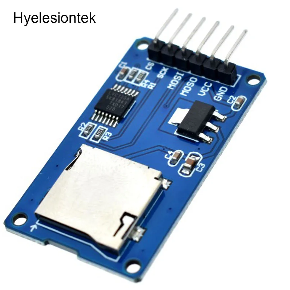 Micro SD Card Module For Arduino SD TF Card Memory Shield SPI Interface Level Micro SD Reader Adapter Storage Board Electronics
Micro SD Card Module For Arduino SD TF Card Memory Shield SPI Interface Level Micro SD Reader Adapter Storage Board Electronics