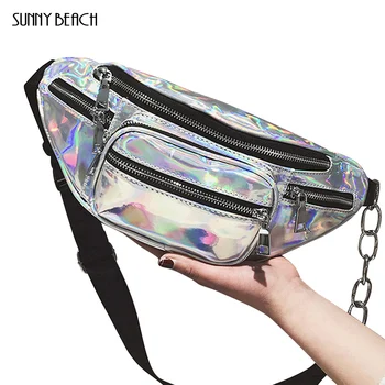SUNNY BEACH brand fashion Waist Packs Mini small bag Chain shoulder bag simple laser Waist bag
SUNNY BEACH brand fashion Waist Packs Mini small bag Chain shoulder bag simple laser Waist bag