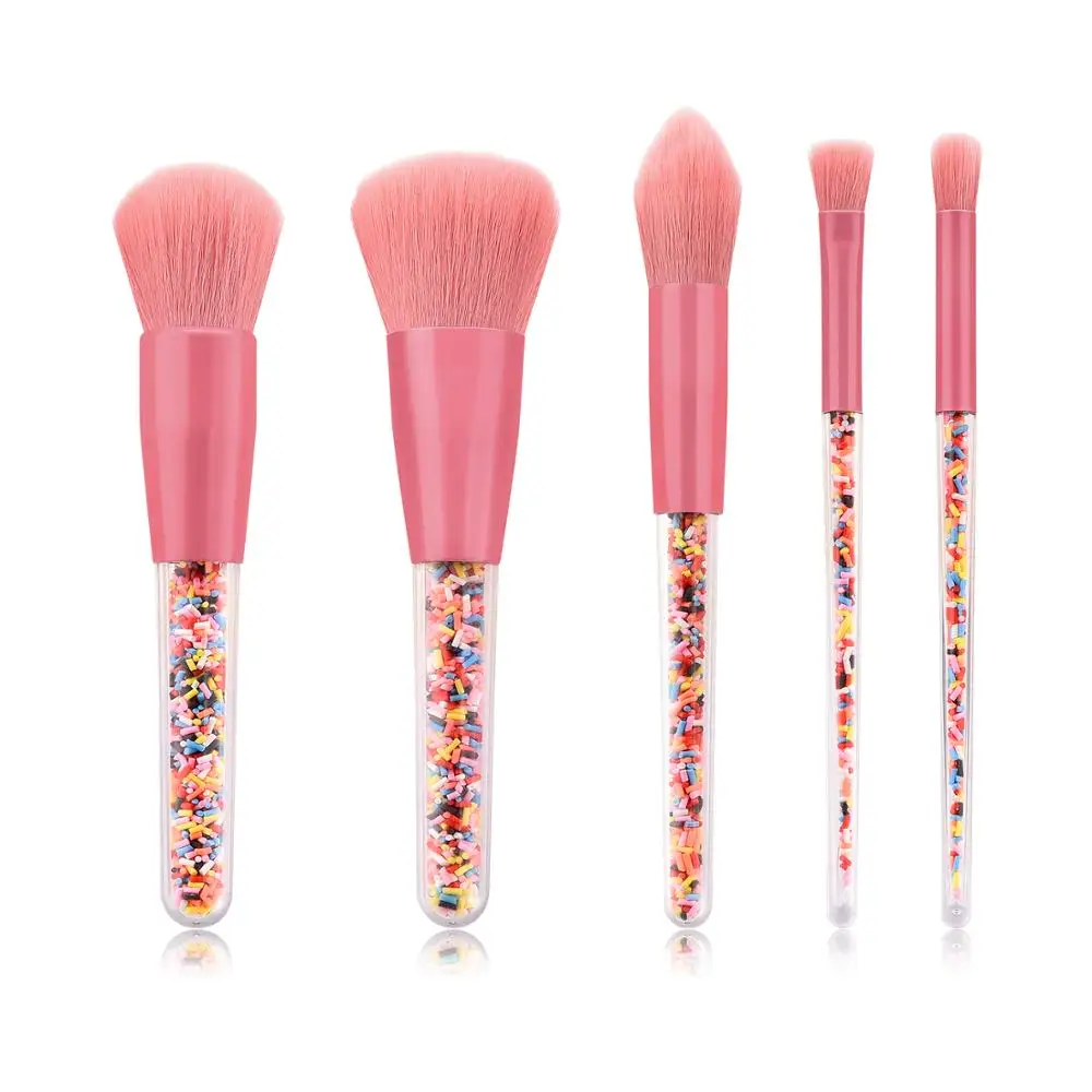 5 Pcs Makeup Brushes Set Foundation Eyeshadow Eyeliner Lip Blending Make Up Brushes Beauty Cosmetics Makeup Brushes Tools Kit
5 Pcs Makeup Brushes Set Foundation Eyeshadow Eyeliner Lip Blending Make Up Brushes Beauty Cosmetics Makeup Brushes Tools Kit