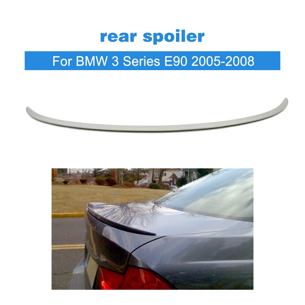 Unpainted PU Tuning Spoiler Wing For BMW 3 Series E90 2005-2008 Car Rear Spoiler Car Styling
Unpainted PU Tuning Spoiler Wing For BMW 3 Series E90 2005-2008 Car Rear Spoiler Car Styling