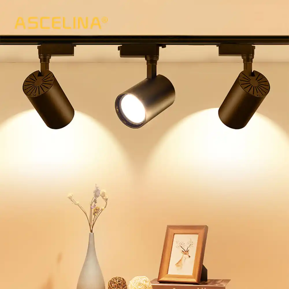 Led Track Light 12w 20w 30w Track Lighting Rail Spotlights Led Ceiling Spot Light For Shop Mall Exhibition Free Shipping 1 Pcs
