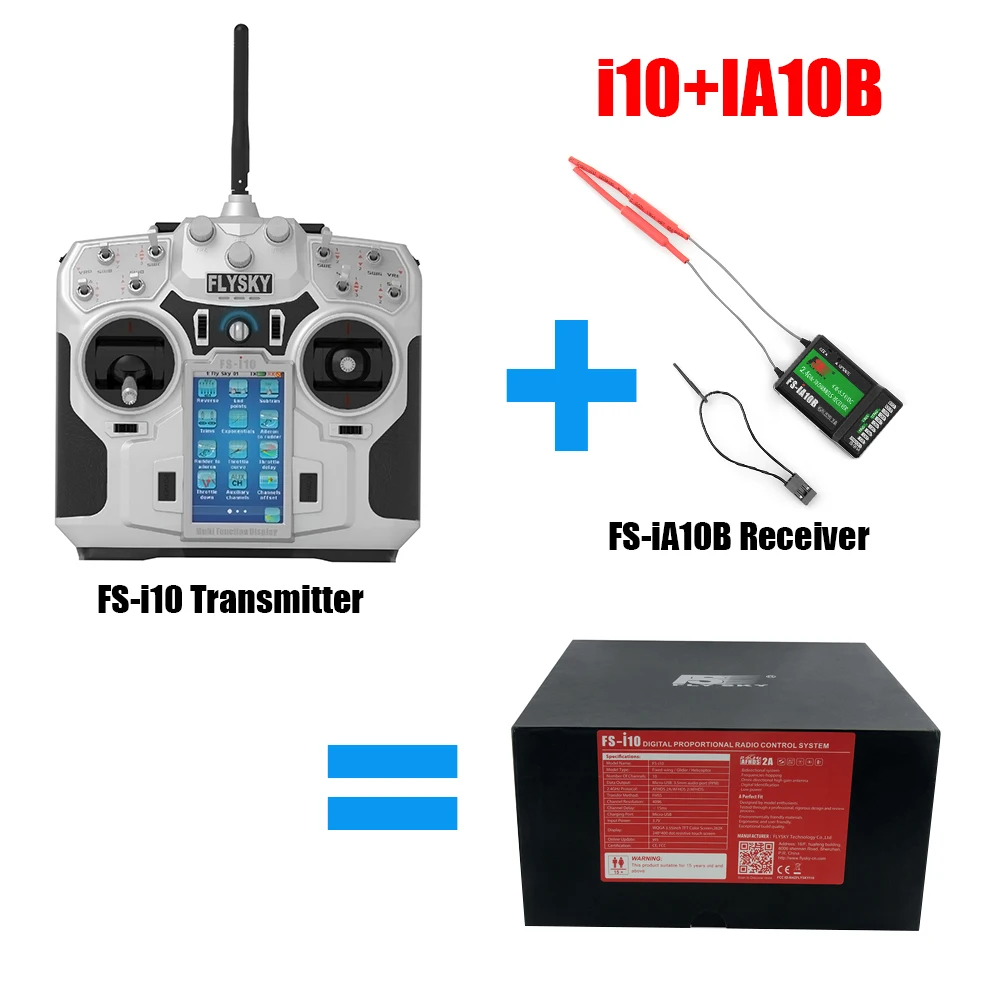 Flysky FS-IA10B Receiver FS-i10 Transmitter 2.4G 10CH Receiver For RC Quadcopter Helicopter For Airplane Glider Optinal
Flysky FS-IA10B Receiver FS-i10 Transmitter 2.4G 10CH Receiver For RC Quadcopter Helicopter For Airplane Glider Optinal