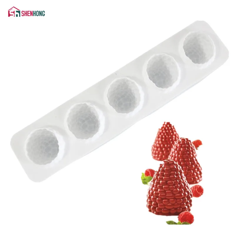 SHENHONG Strawberry Cake Mould Silikonform Fruit Moule Flower Sansai Silicone Mold For Baking Frozen Fondant Dresser Mousse
SHENHONG Strawberry Cake Mould Silikonform Fruit Moule Flower Sansai Silicone Mold For Baking Frozen Fondant Dresser Mousse