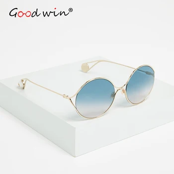Good Win Pearl Round Women Sunglasses Luxury Brand Designer Gradient Mirror Female Elegant Sun Glasses dames zonnebril
Good Win Pearl Round Women Sunglasses Luxury Brand Designer Gradient Mirror Female Elegant Sun Glasses dames zonnebril