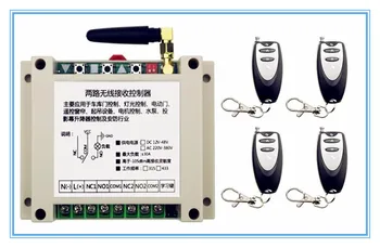 New AC220V 250V 380V 30A 2CH Remote Control Garage Door RF Wireless Remote Control Switch System 4* Transmitter + 1 * Receiver
New AC220V 250V 380V 30A 2CH Remote Control Garage Door RF Wireless Remote Control Switch System 4* Transmitter + 1 * Receiver