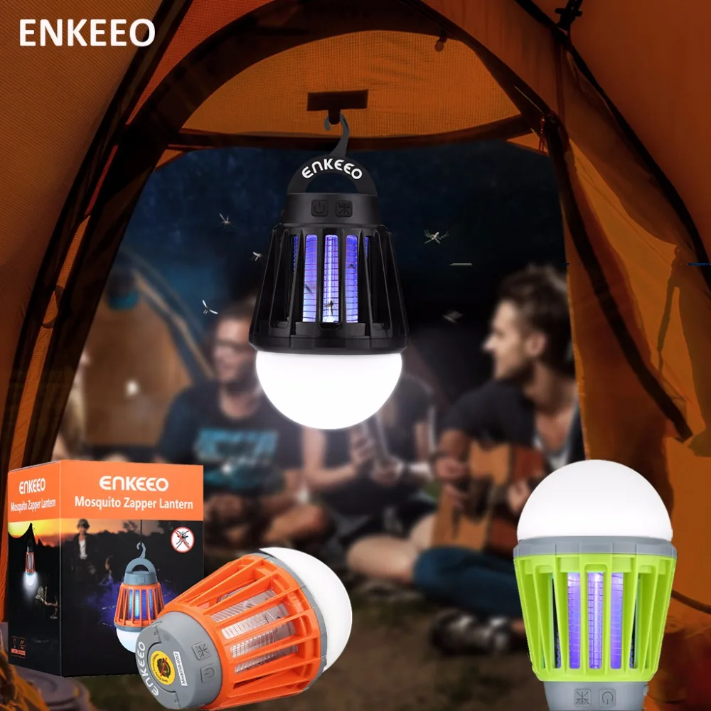Enkeeo Portable Electronics Mosquito Killer Multi-Purpose Pest Repeller Camping Light Bulb USB Charge Garden LED Mosquito Killer
Enkeeo Portable Electronics Mosquito Killer Multi-Purpose Pest Repeller Camping Light Bulb USB Charge Garden LED Mosquito Killer