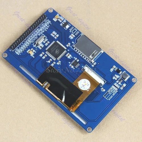 Touch Panel Screen + 4.3" TFT LCD Module Display + PCB Adapter Build-in SSD1963
Touch Panel Screen + 4.3" TFT LCD Module Display + PCB Adapter Build-in SSD1963