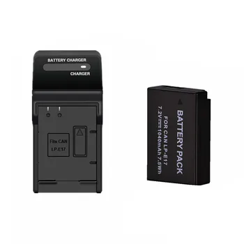 LP-E17 LPE17 LP E17 Charger+7.4V 1040mAh Rechargeable Li-ion Battery Canon EOS Rebel T6i 750D T6s 760D M3 8000D Kiss X8i Cameras
LP-E17 LPE17 LP E17 Charger+7.4V 1040mAh Rechargeable Li-ion Battery Canon EOS Rebel T6i 750D T6s 760D M3 8000D Kiss X8i Cameras