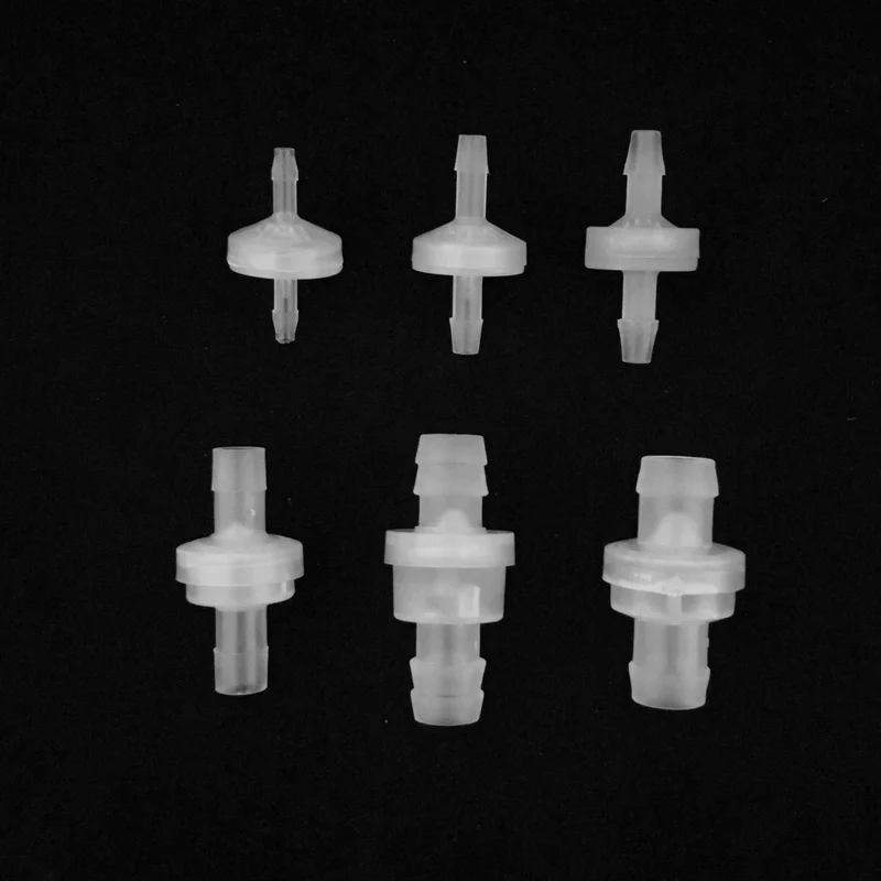 1Pcs 3mm-12mm Mini Plastic One Way Non Return Flow Back Check Valve For Oil Water Tube
1Pcs 3mm-12mm Mini Plastic One Way Non Return Flow Back Check Valve For Oil Water Tube