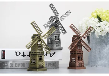 1PC Retro Style Windmill Metal Model Holland Windmill Craft Gift Manual Rotation Home Decorations Desktop Gift JL 266
1PC Retro Style Windmill Metal Model Holland Windmill Craft Gift Manual Rotation Home Decorations Desktop Gift JL 266