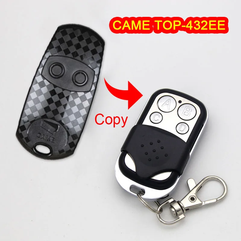 Copy CAME TOP-432EE Remote control CAME TOP432EE Garage remote control universal 433 MHz garage door remote control duplicator
Copy CAME TOP-432EE Remote control CAME TOP432EE Garage remote control universal 433 MHz garage door remote control duplicator