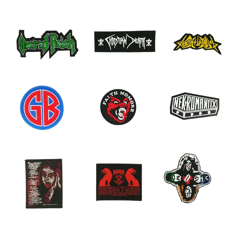 DIMEBAG Darrell Tribute SACRED REICH FAITH NO MORE Wolf Music Band GORILLA BISCUITS Music Band EMBROIDERED iron on patch
DIMEBAG Darrell Tribute SACRED REICH FAITH NO MORE Wolf Music Band GORILLA BISCUITS Music Band EMBROIDERED iron on patch