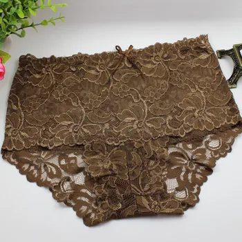 KJA186 Mid Waist Women's Sexy Lace Underwear Lingerie Female Seamless Breathable Panties Roupa Intima Feminina 
KJA186 Mid Waist Women's Sexy Lace Underwear Lingerie Female Seamless Breathable Panties Roupa Intima Feminina