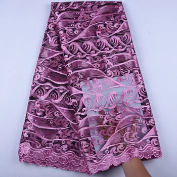 African Lace Fabric 2019 Embroidered Nigerian Laces Fabric Bridal High Quality French Tulle Lace Fabric With Rhinestones 1572B
African Lace Fabric 2019 Embroidered Nigerian Laces Fabric Bridal High Quality French Tulle Lace Fabric With Rhinestones 1572B