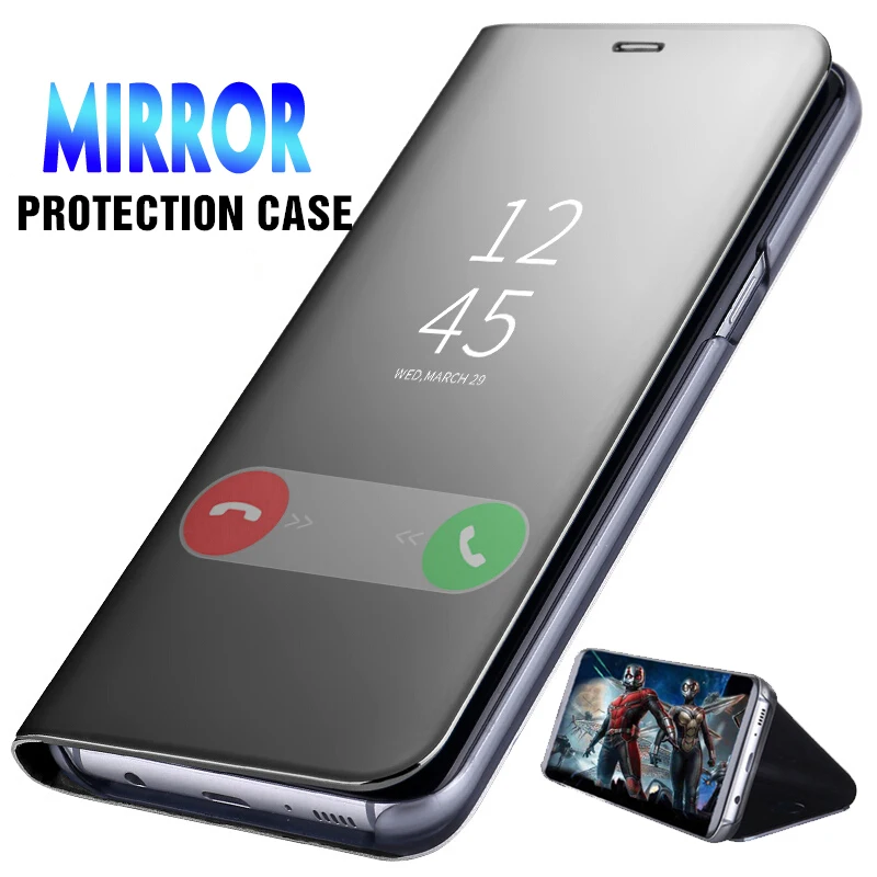 50pcs Clear View Flip Stand Leather Case For iPhone 11 Pro Max XS XR X 8 7 6 6S Plus Mirror Effect Holder Full Protect Cover
50pcs Clear View Flip Stand Leather Case For iPhone 11 Pro Max XS XR X 8 7 6 6S Plus Mirror Effect Holder Full Protect Cover