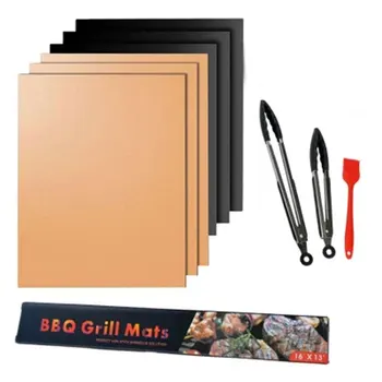 5pcs Glass Fiber Cooking Pad Sheet Oven BBQ Microwave Grill Baking Mat High Tempreture Resistant Cloth Sheet BBQ Mat
5pcs Glass Fiber Cooking Pad Sheet Oven BBQ Microwave Grill Baking Mat High Tempreture Resistant Cloth Sheet BBQ Mat