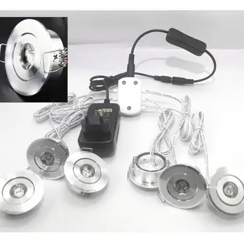 Mini LED Spotlight 6X2W DC12V Downlights Ceiling Lamp Adapter Dimmer For Home Cabinet Kitchen Showcase Cupboard Decorative Ligh
Mini LED Spotlight 6X2W DC12V Downlights Ceiling Lamp Adapter Dimmer For Home Cabinet Kitchen Showcase Cupboard Decorative Ligh